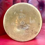 Pair of copper vases - shells 1914-18 - German - trench art