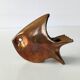 André Bloc - Sculpture/Modernist Ashtray Angel Fish - 50s - Bronze