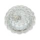 Crystal Ceiling Lamp, Wall Lamp RZB 32310 Floral Motif / Ice Glass, Germany