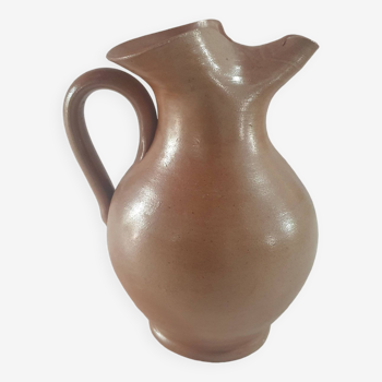 Terracotta pitcher pitcher with original vintage spout