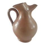 Terracotta pitcher pitcher with original vintage spout