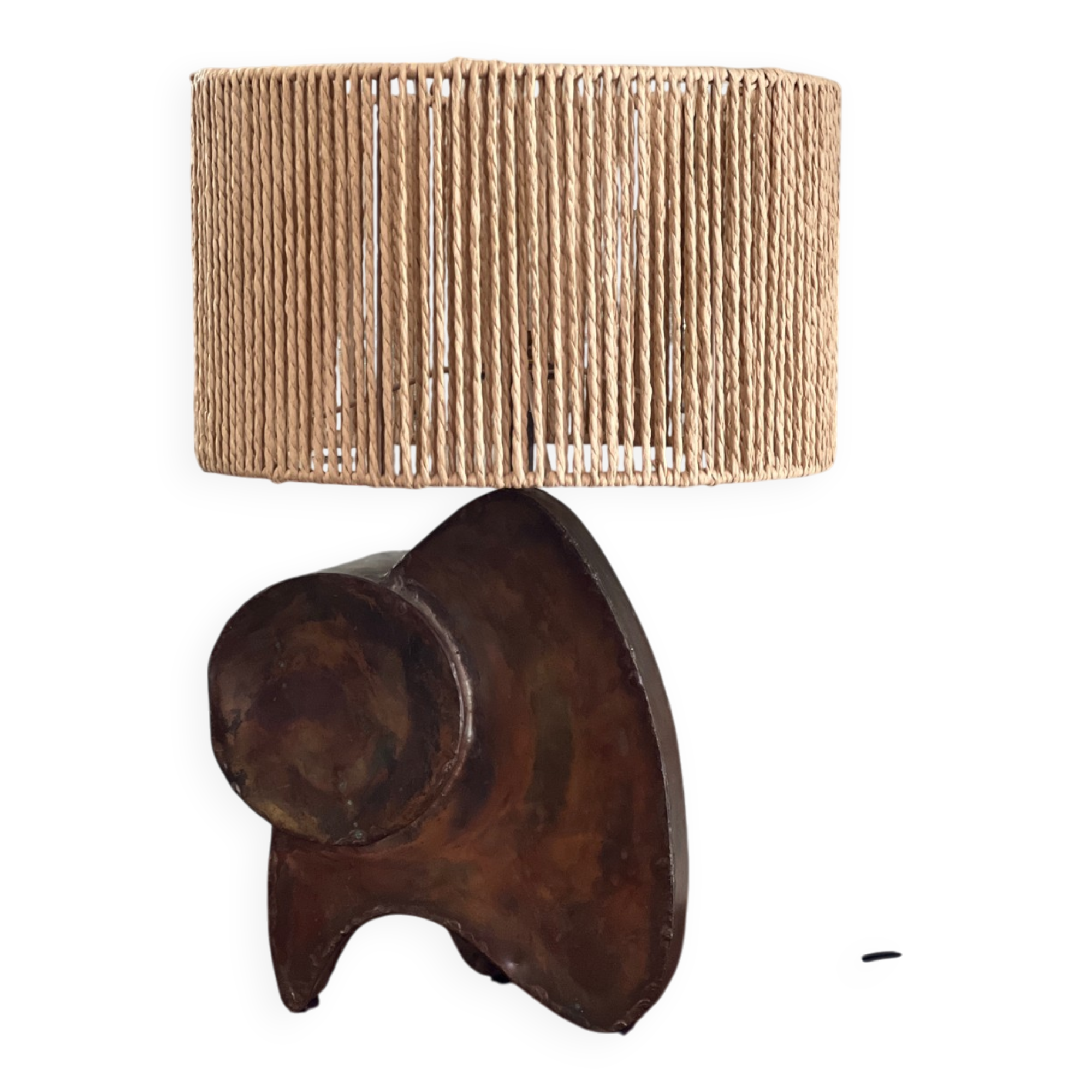 Brutalist table lamp