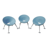 Set of 3 Turtle Club chairs by Matteo Thun for Sedus