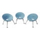 Set de 3 chaises Turtle Club by Matteo Thun pour Sedus