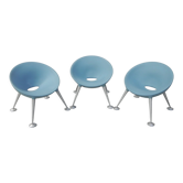Set de 3 chaises Turtle Club by Matteo Thun pour Sedus