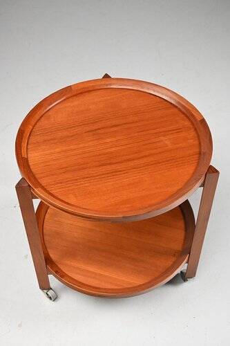 Vintage Teak Trolley by Sika Furniture