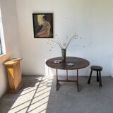 Table de vigneron en chêne, 1950