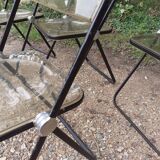 5 Folding chairs Plia Giancarlo Piretti for Castelli