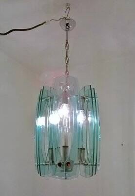 Italian pendant lamp made by Veca, 1960s