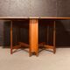 Mid-century teak folding table