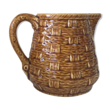 Ceramic pitcher Sarreguemines