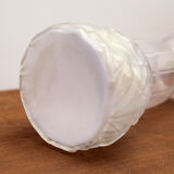 Art deco vase in molded pressed glass