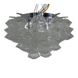 Glass ceiling light by J. T. Kalmar for Kalmar, 1960s