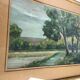Landscape watercolor painting by F. Joerg