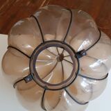 Lampe en verre soufflé de Murano du début des années 1900