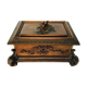 Ancient carved wooden box