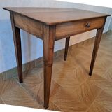 Small antique walnut table