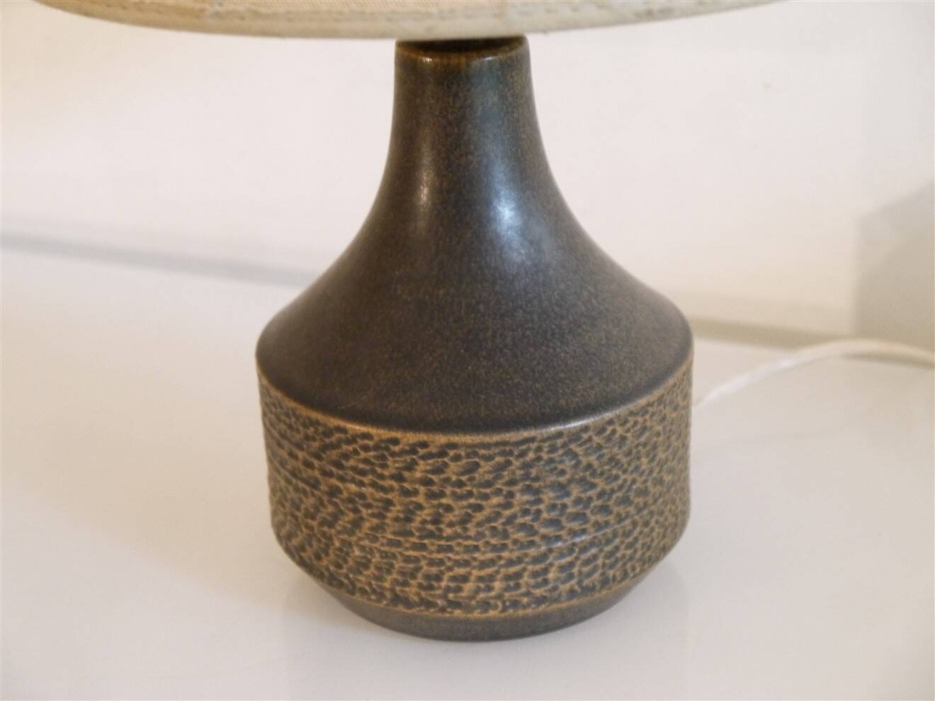 Danish ceramic lamp 1960