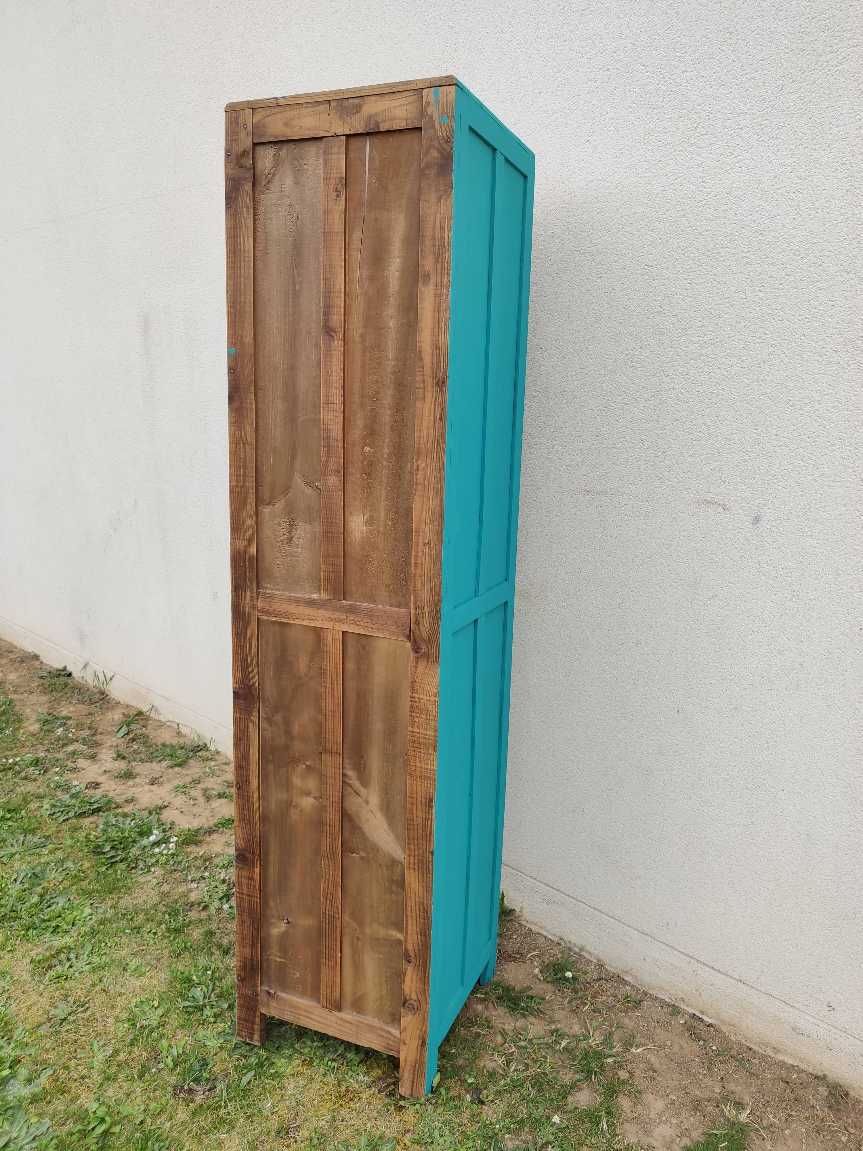 Vintage wooden vestiary