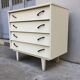 Commode vintage pieds compas
