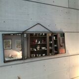 Triptych mirror rectangular 41x15cm
