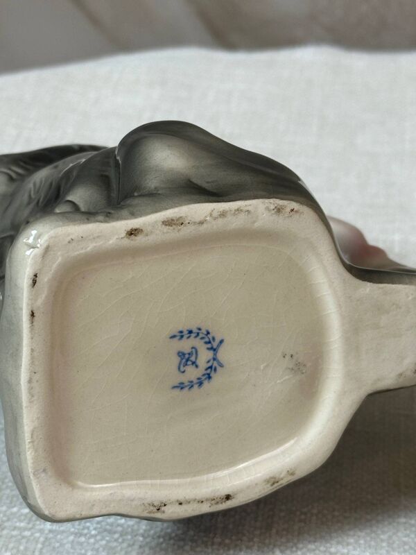 Théière Chien porcelaine