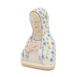 Ceramic sculpture of the Madonna by Pietro Spertini for Lenci, 1930s.