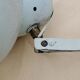 Adjustable metal accordion wall lamp from the 50s aluminum lampshade