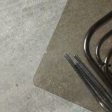 3 vintage nesting tables 70'S