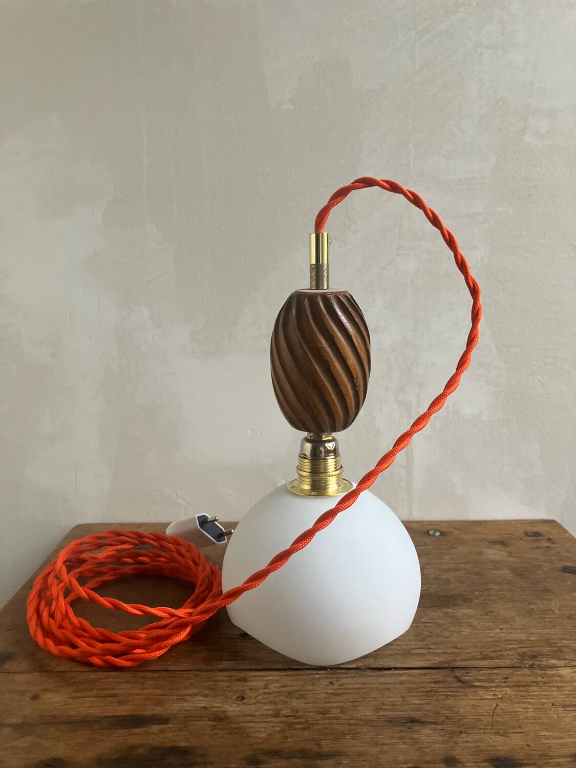 Vintage portable lamp