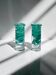 2 Kosta Boda Atoll candle holder by Anna Ehrner turquoise