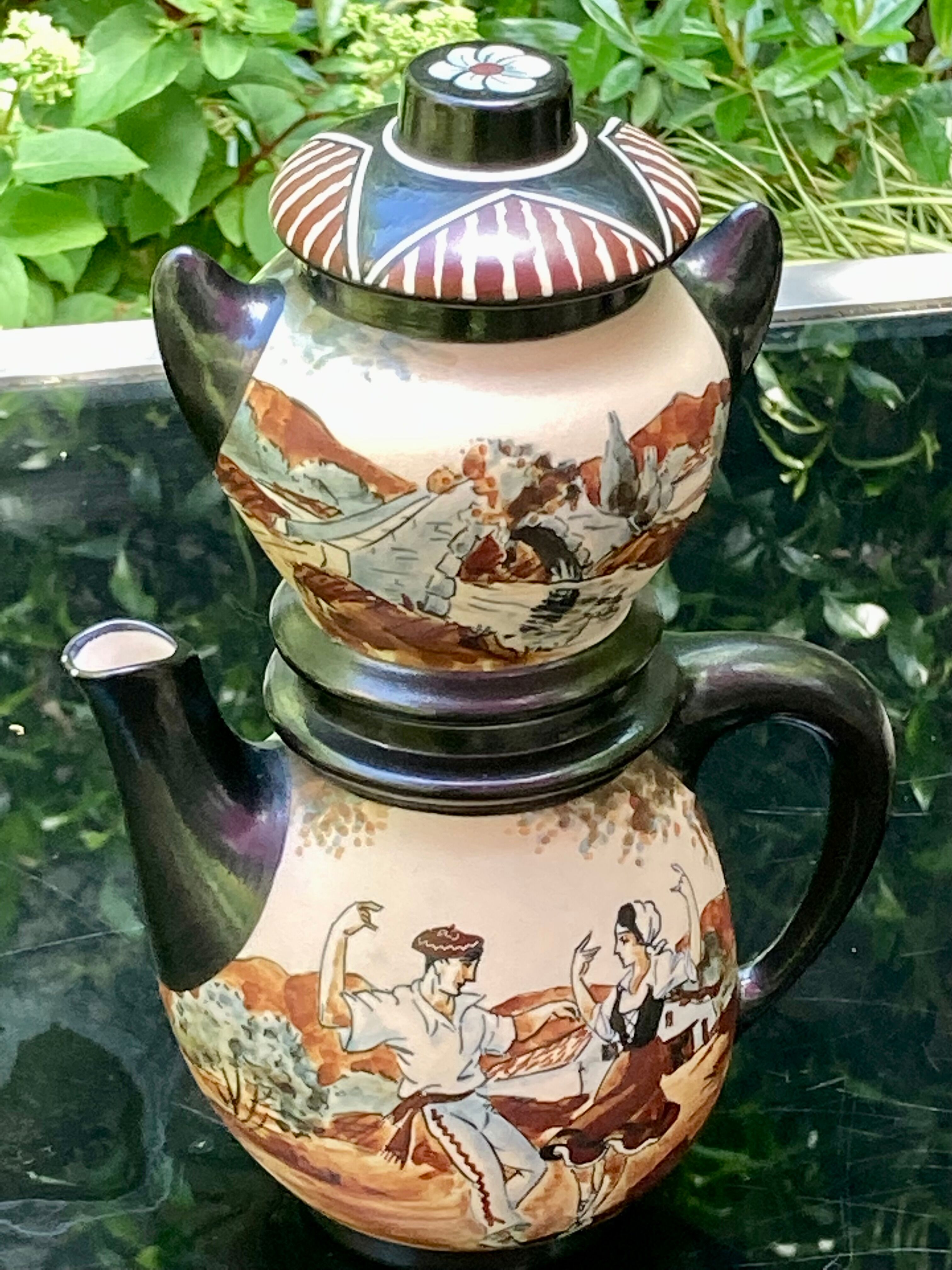 Full tea set - Grès de Ciboure