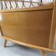 Vintage rattan child bed