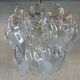 Vintage Italian bi-coloured chandelier