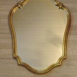 Vintage Ornate Gold Resin Wall-Mounted Mirror & Matching Console Table 5055