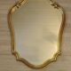 Vintage Ornate Gold Resin Wall-Mounted Mirror & Matching Console Table 5055