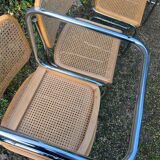 6 mid-century Marcel Breuer B32 Cesca chairs,