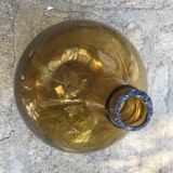 Amber color demijohn 10l