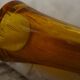 Duo de vases en cristal fumé