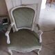 2 fauteuil cabriolet style Louis XV