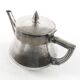 Art Nouveau silver-plated brass teapot, WMF, Germany, early 20th century
