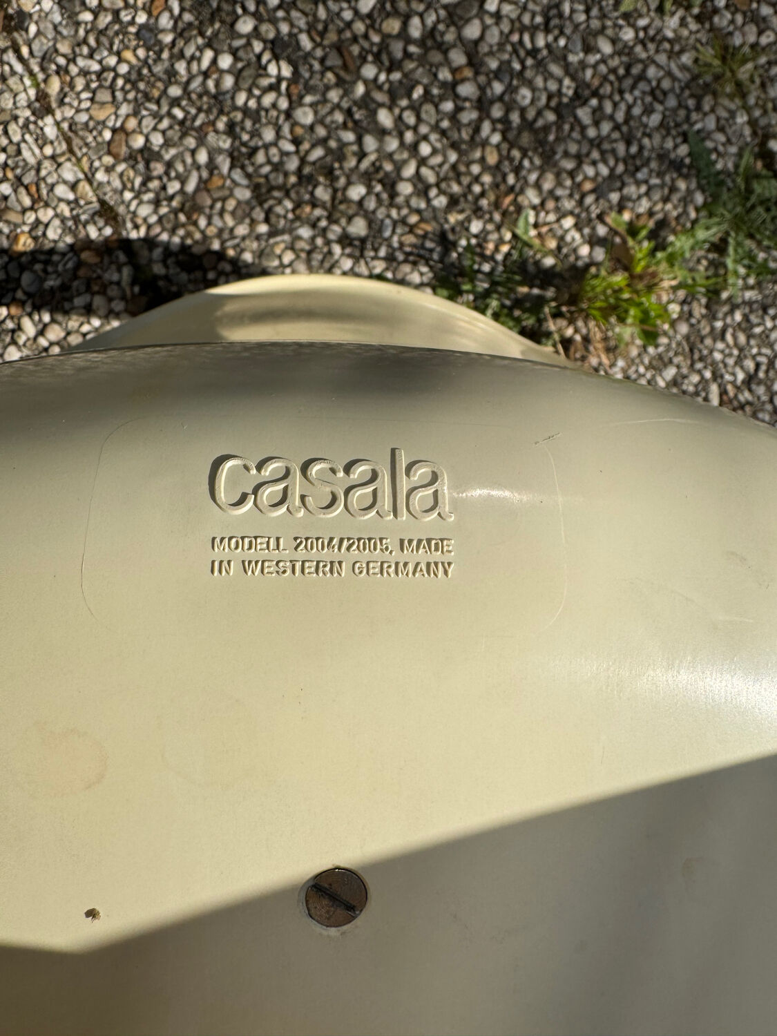 Set of 4 "casalino" chairs by alexander begge