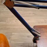 Vintage blue architect lamp