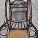Rocking chair rotin vintage