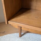 Vintage Danish Scandinavian design bookshelf.