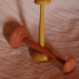 Lot of 2 old hat holders