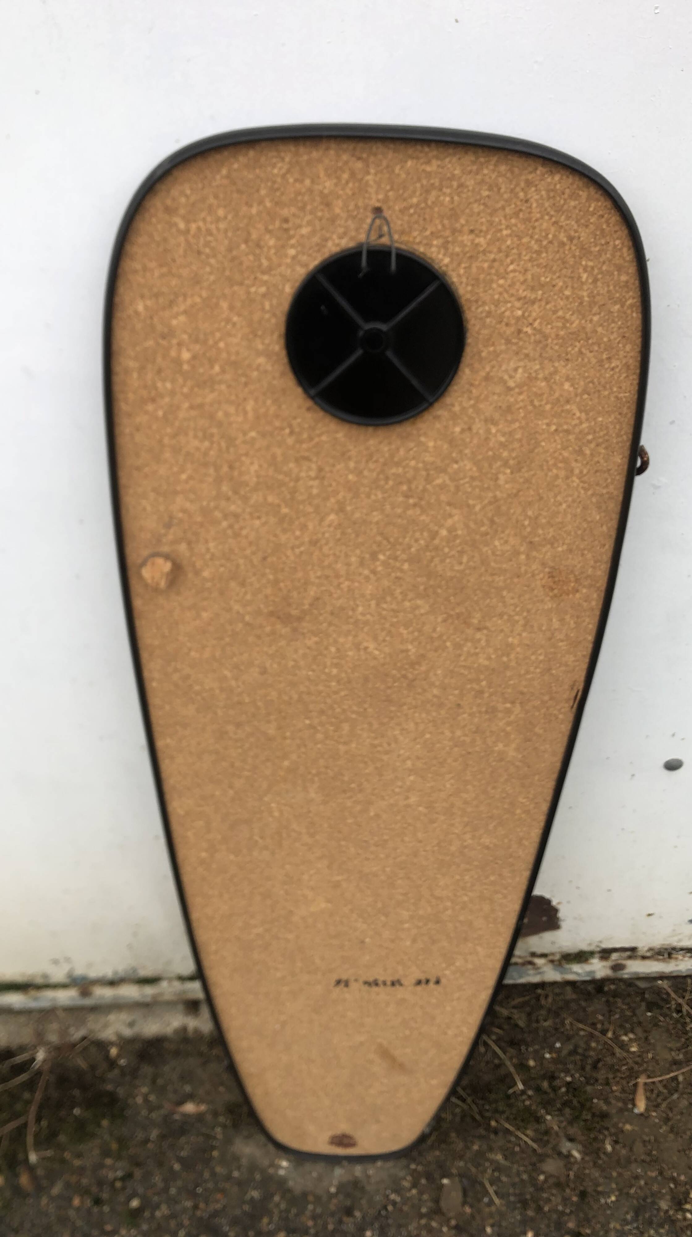 Vintage 60s rearview mirror