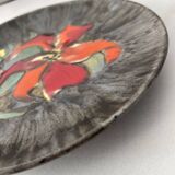 Rare plate bel delecourt quimper antique