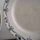 Assiettes ancienne plates " Etrusque " en porcelaine opaque de Gien Terre de Fer