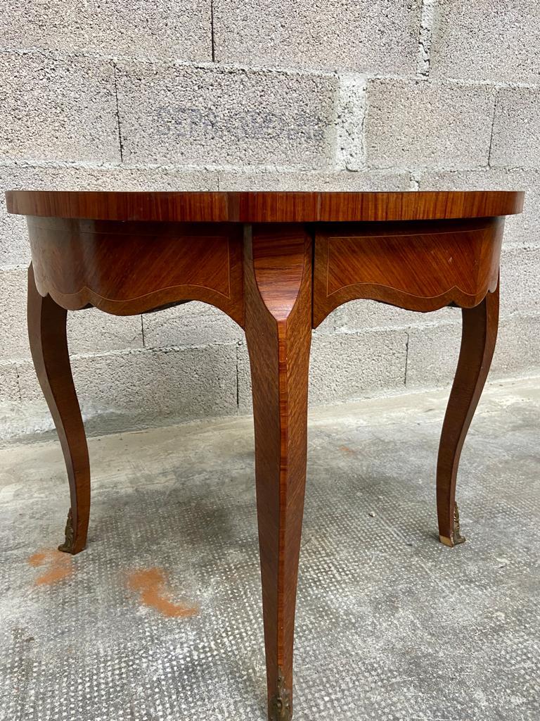 Coffee table style regence rosewood 1960